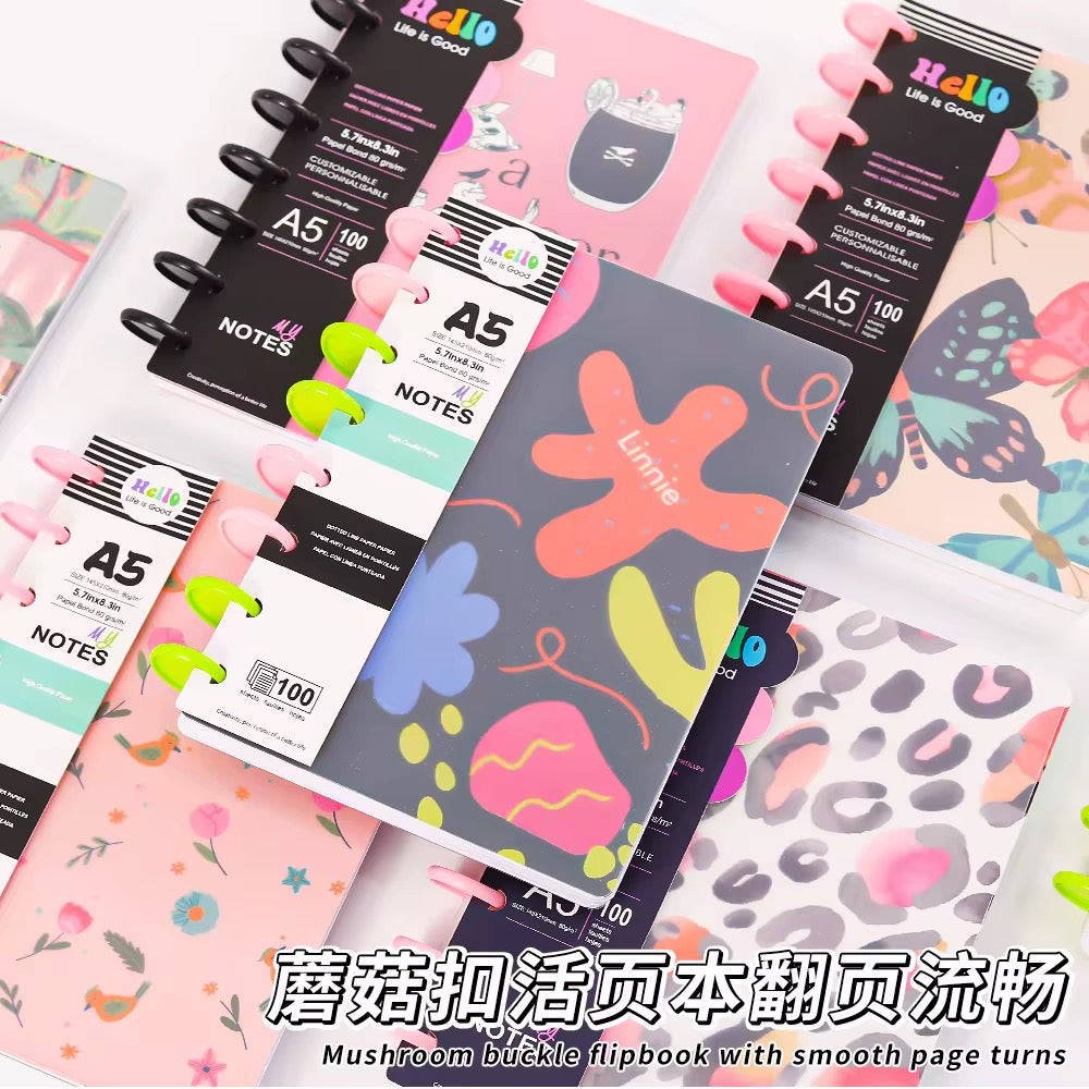 Disc Notebook A5