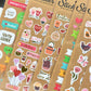 Kraft Deco Stickers