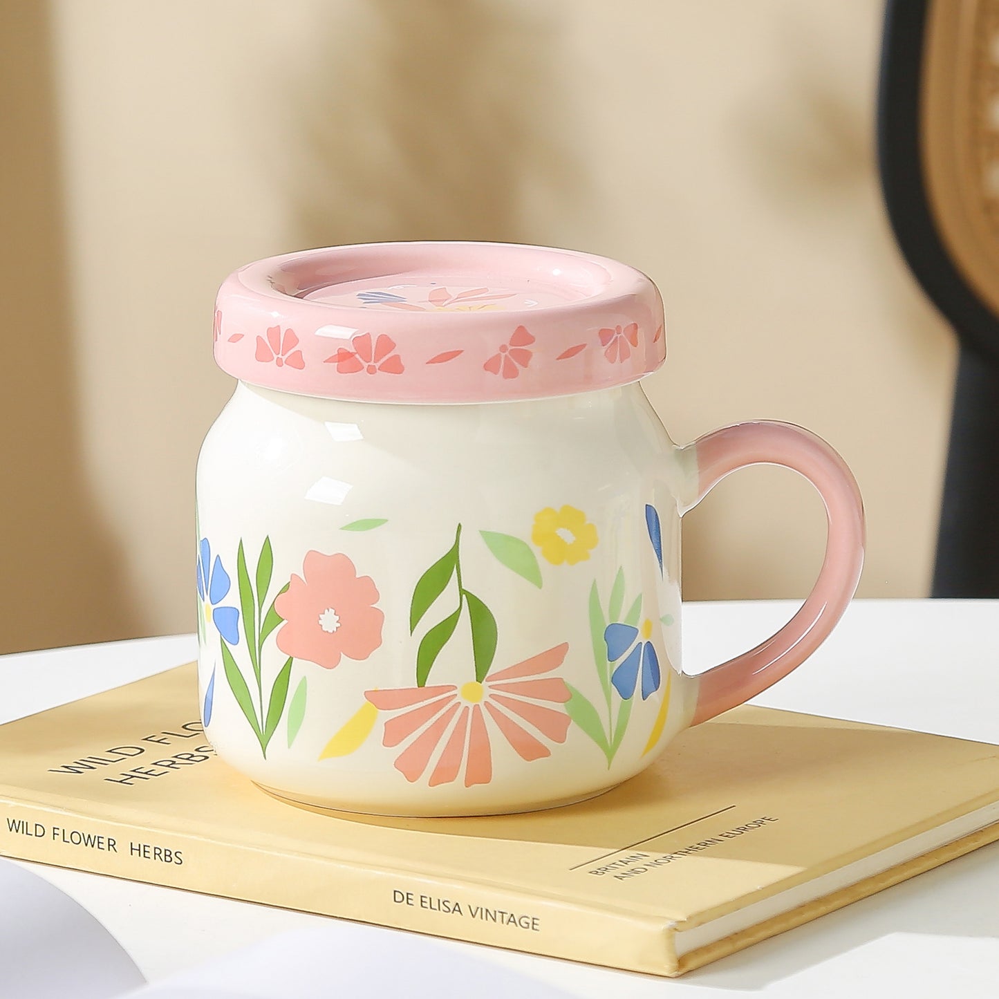 Floral Ceramic Mug