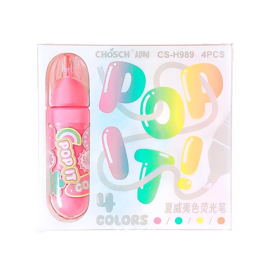 Pop it Highlighter Set