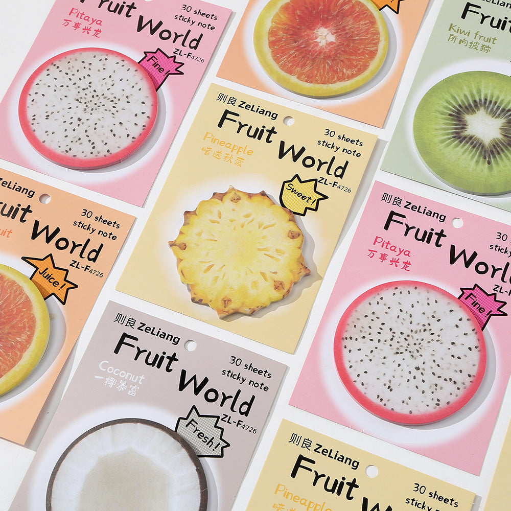 Fruit Sticky Notes