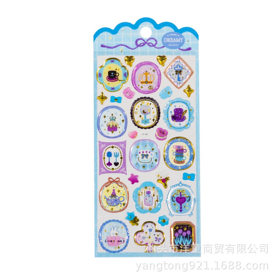 Transparent Wax Stamp Sticker