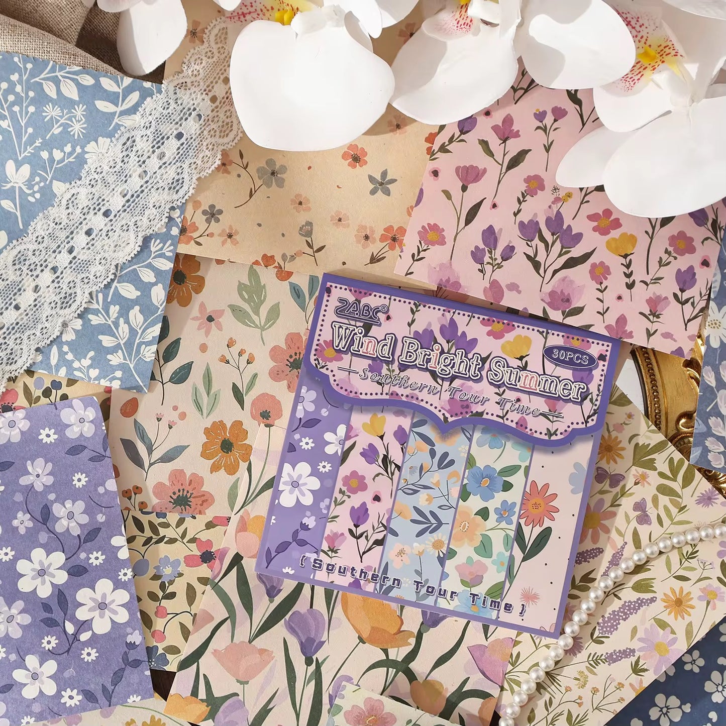 Mini Scrapbook Paper Set