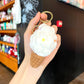 Ice Cream Plush Keychain