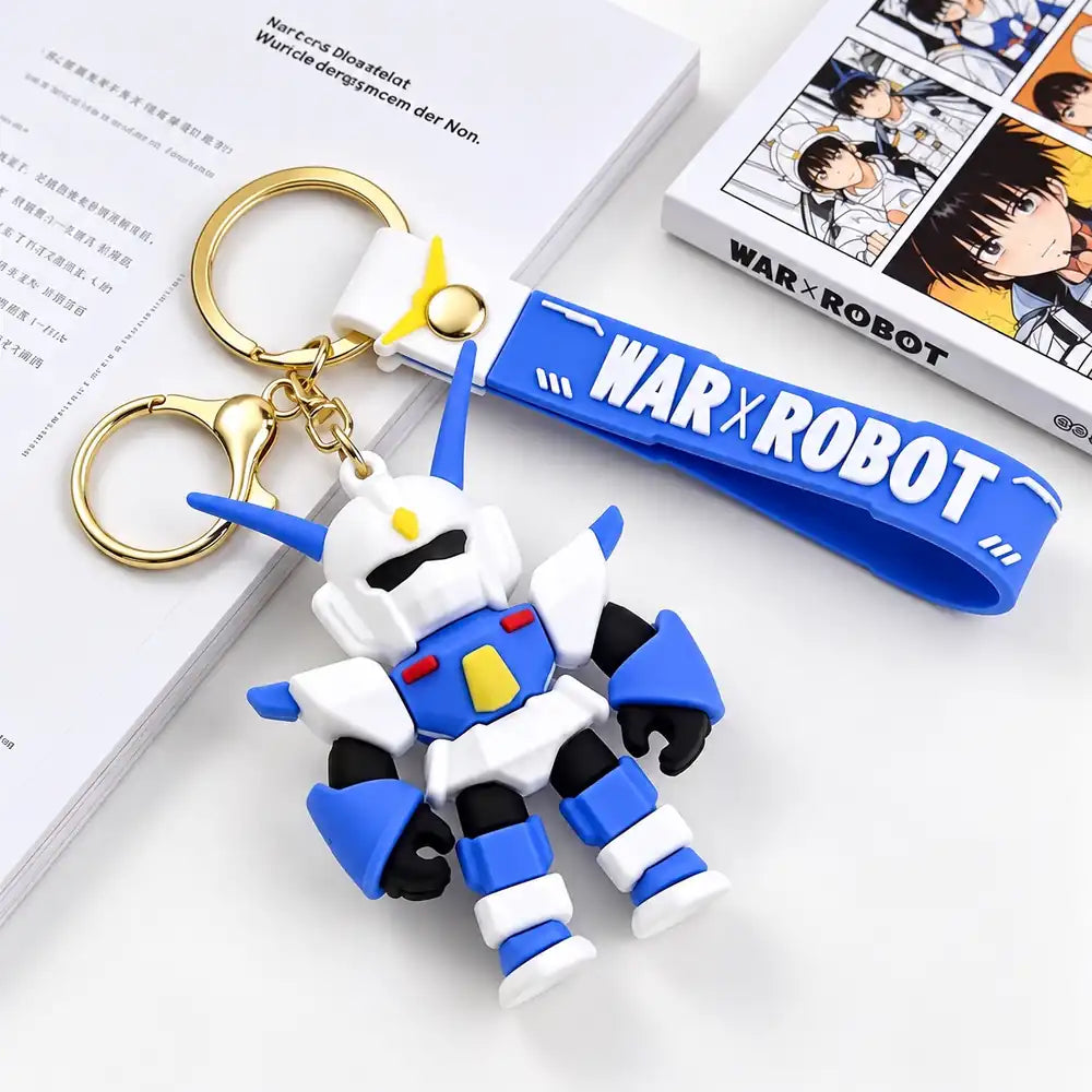 Robot Warrior Keychain