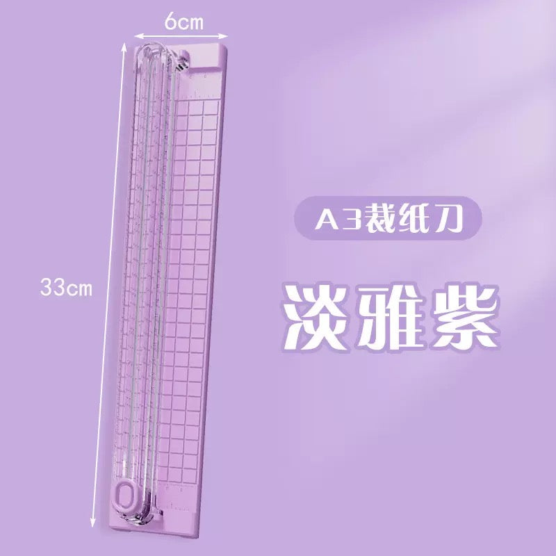 Kawaii Ruler With Paper Trimmer