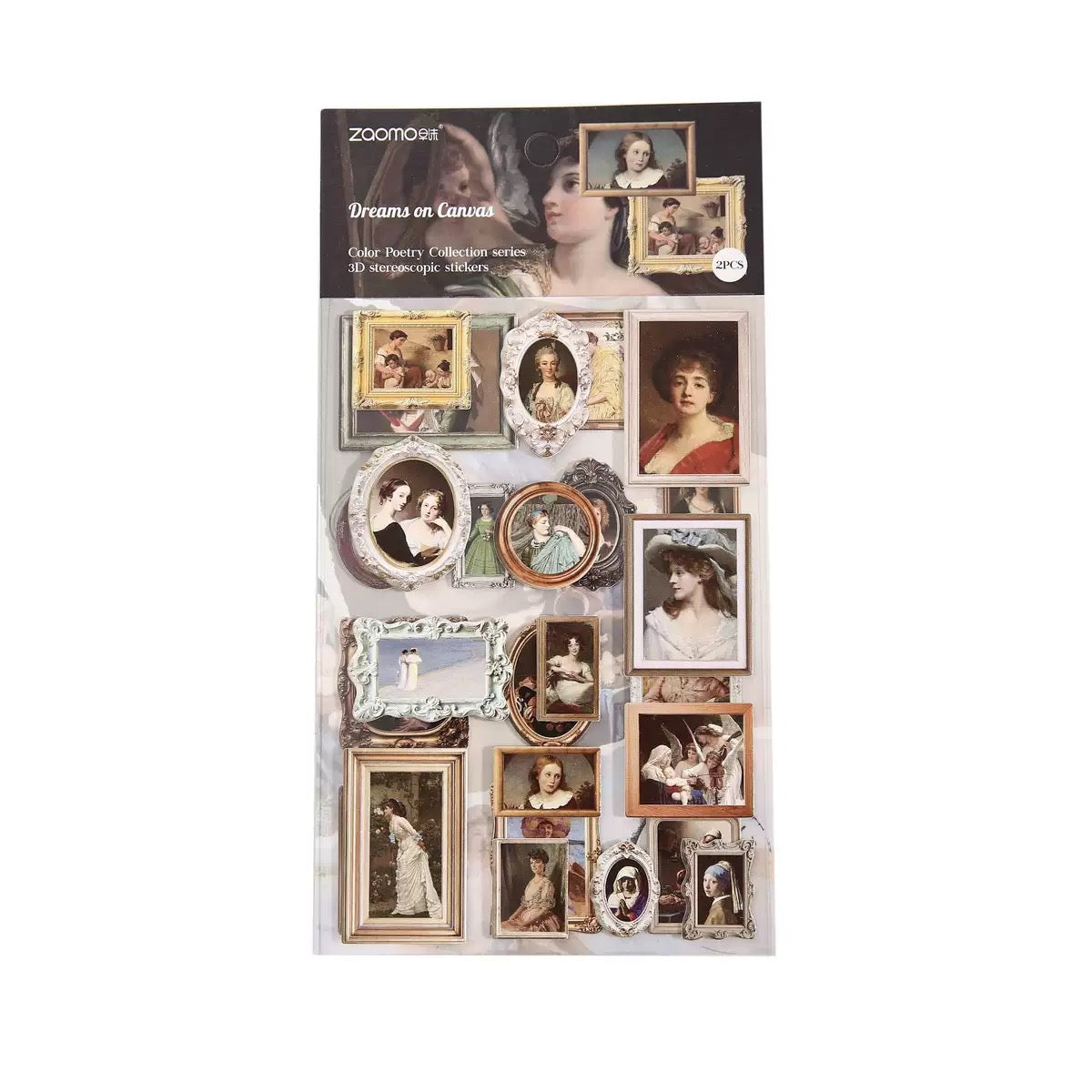 Vintage Poetry Sticker