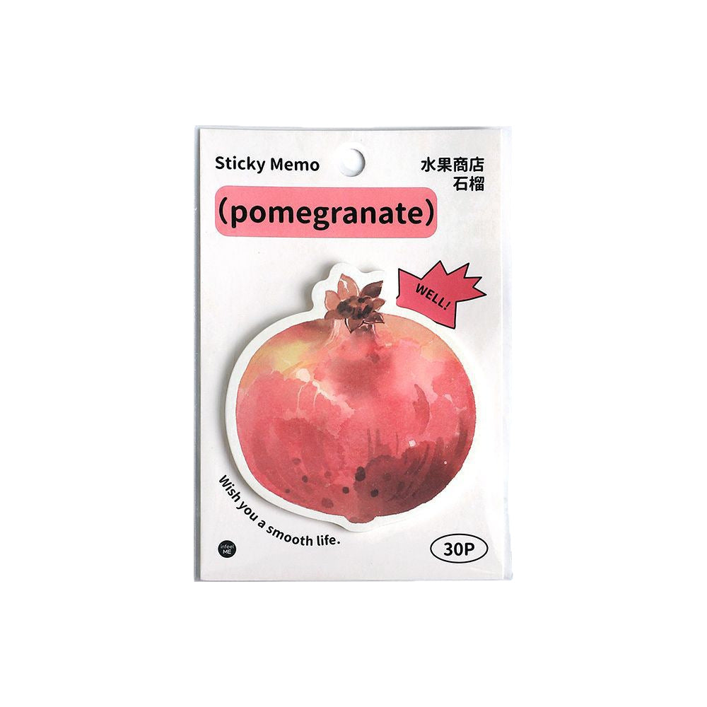 Watercolor Fruits Sticky Note