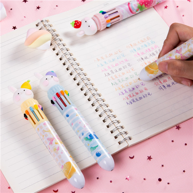 Bunny 10 in 1 Pen