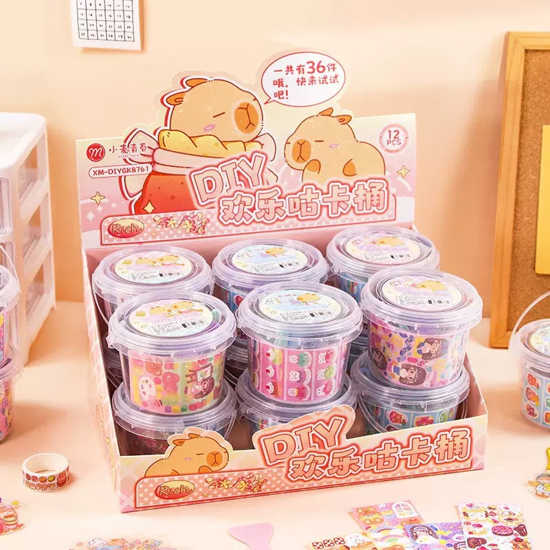 Capybara DIY Sticker Kit