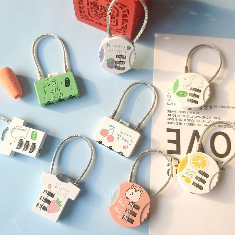 Kawaii Mesh Wire Password Mini Locks