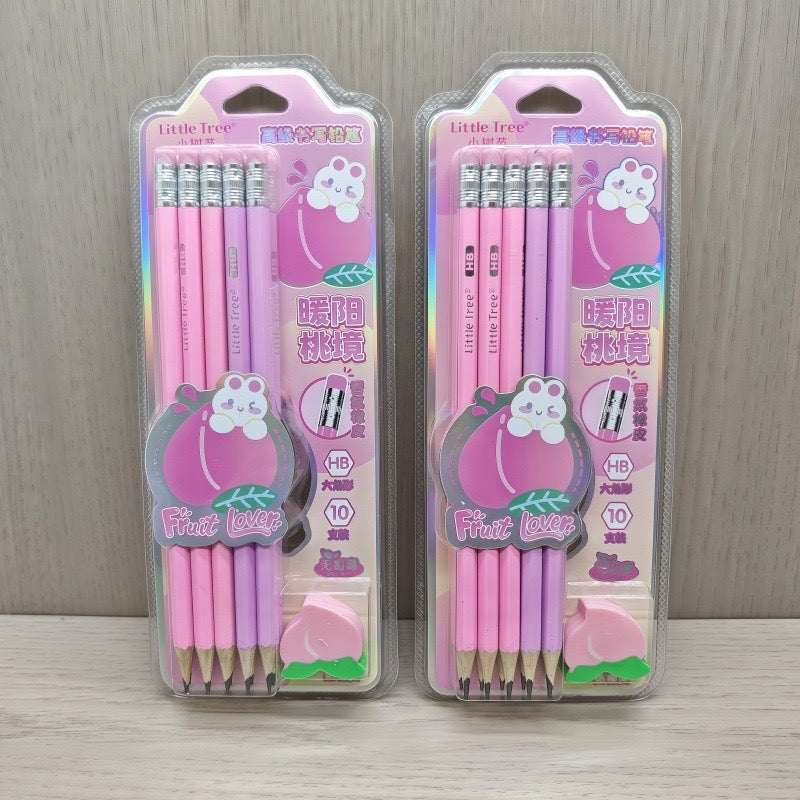 Fruit Lover Pencil Set