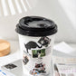 Cat Newspaper Deco Sticker