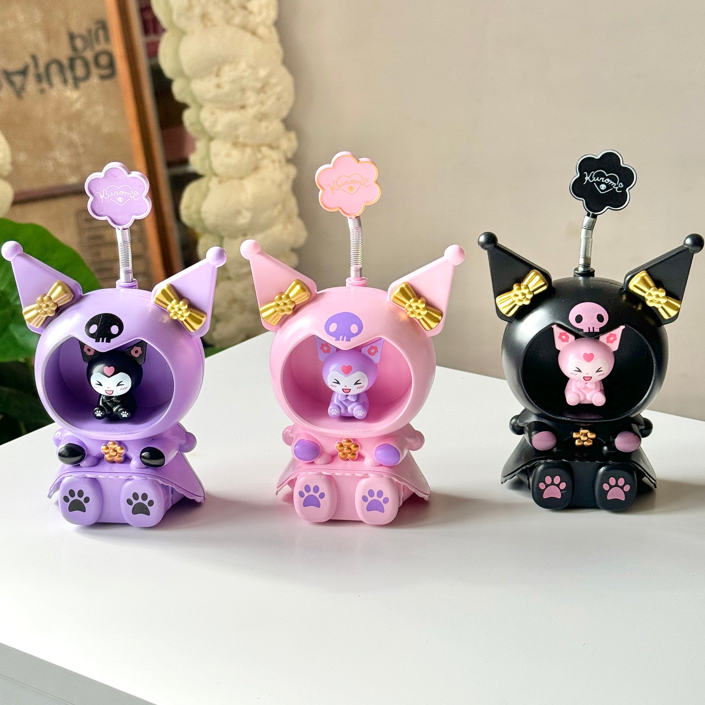 Kuromi Lamp With Sharpener