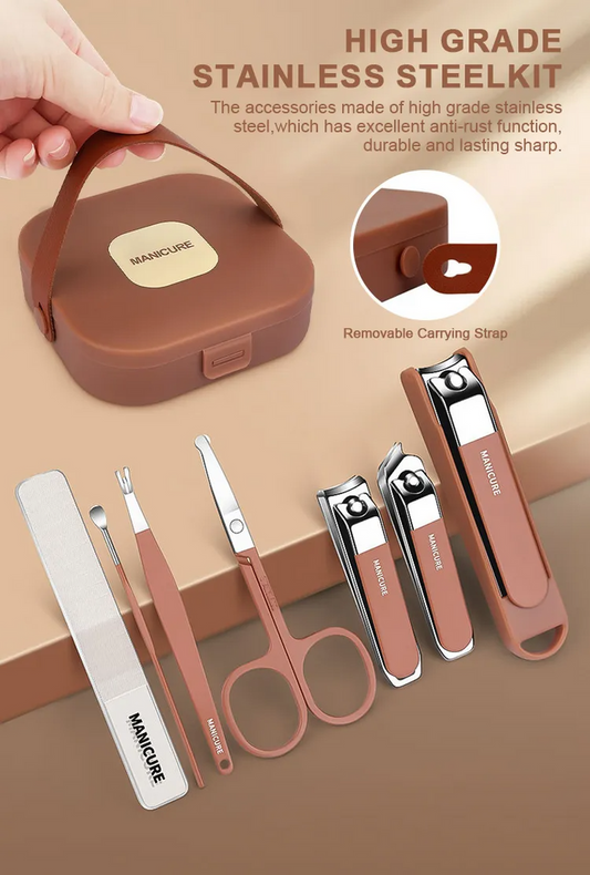 Portable Manicure Set (7 Pieces)