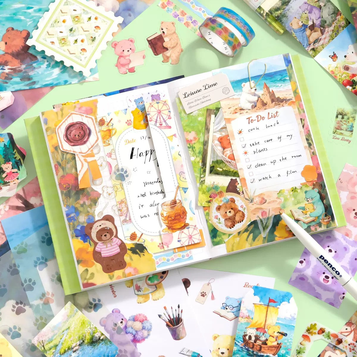 Honey Bear Journaling Kit