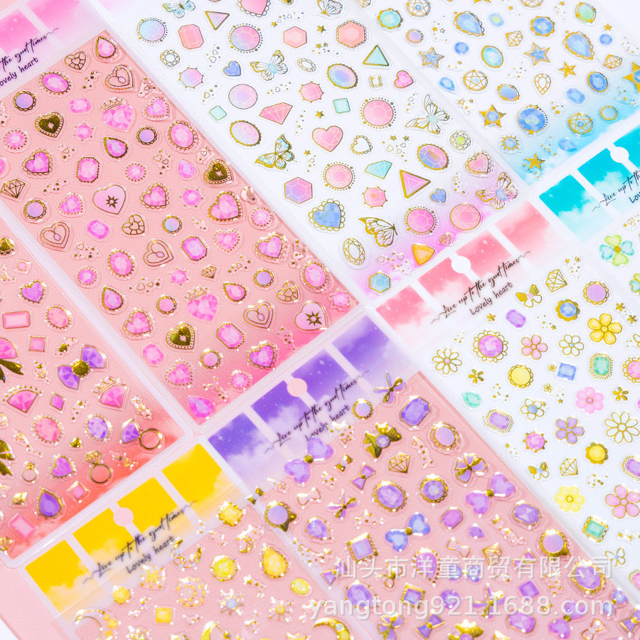 Journaling Clear Deco Sticker
