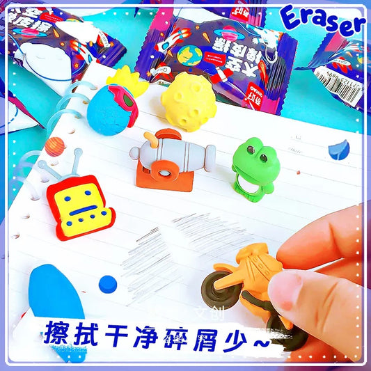 Space Travel Blind Eraser Pack