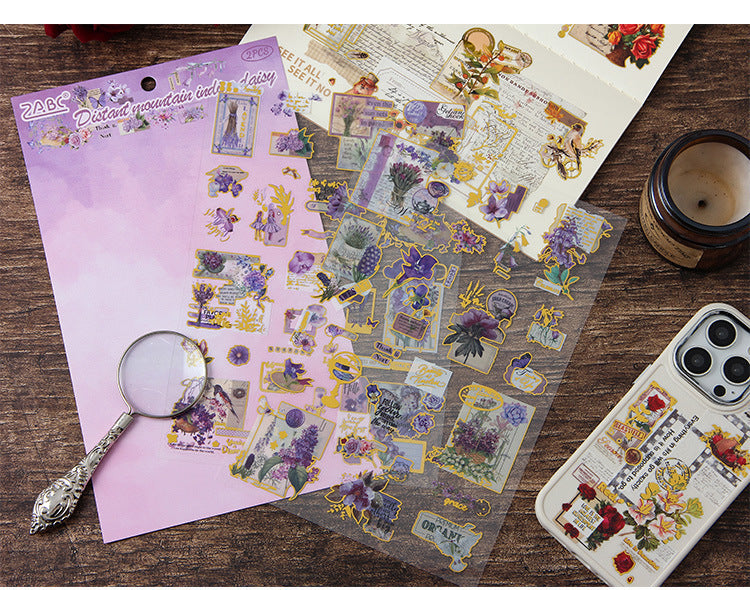 Gold Foil Journal Sticker