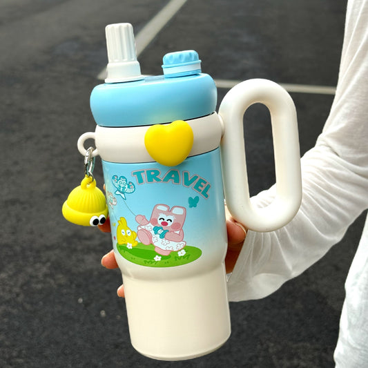 Kawaii Rainbow Tumbler