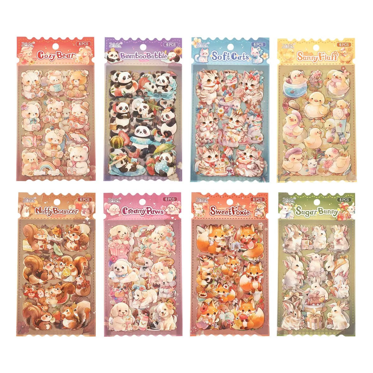 Kawaii Animal Sticker Pack