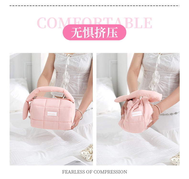 Fluffy Cosmetic Bag