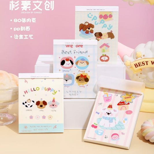 Kawaii Puppy Paper Pad
