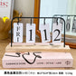 Pinteresty Nordic Flip Metal Desk Calendar