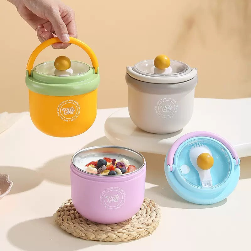 Kawaii Insulated Food Jar
