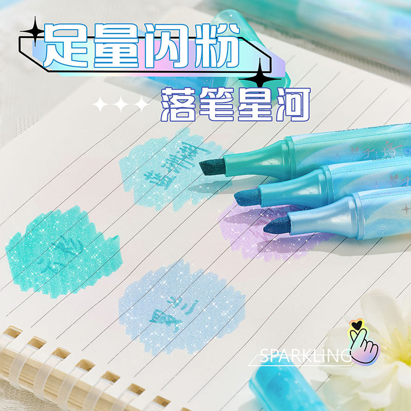 Dual Tip Glitter Highlighter