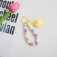 Macaron Heart Bag/Mobile Keychain