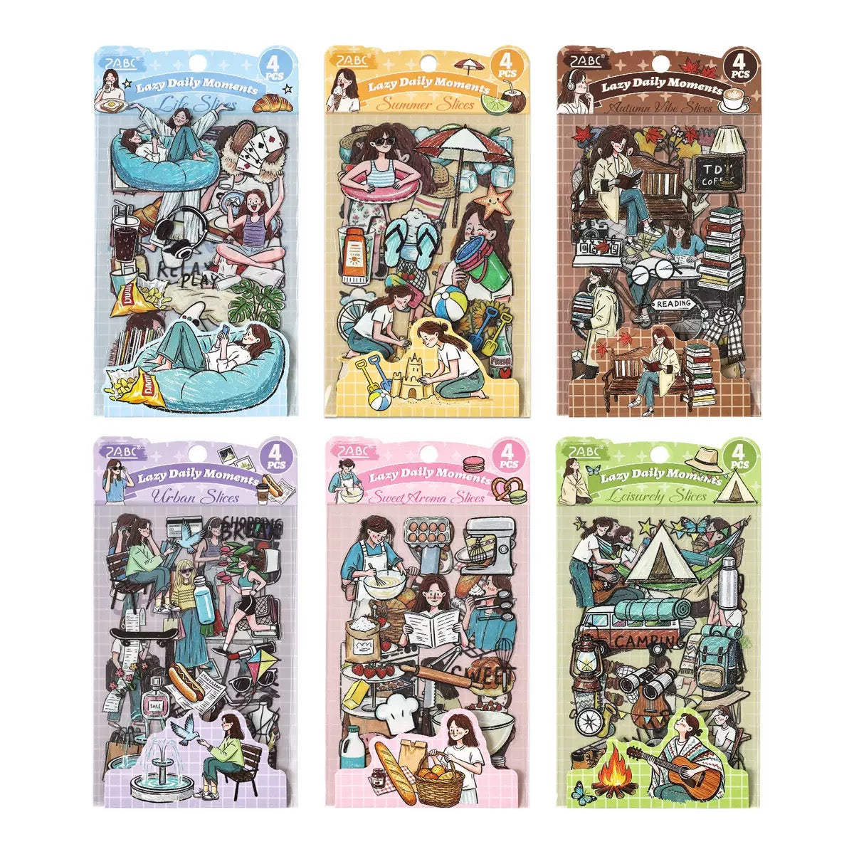 Girly Daily Moments Stickers