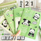 Panda A5 Book Set Of (4pcs)