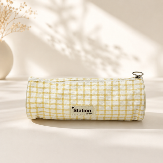Cylindrical Pencil Case
