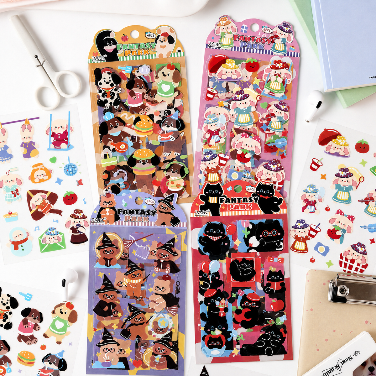 Fantasy Park Sticker Set