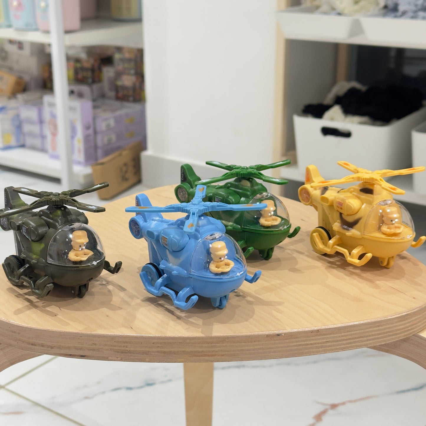 Helicopter Friction Toy