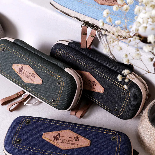 Vintage Retro Cowboy Pencil Case