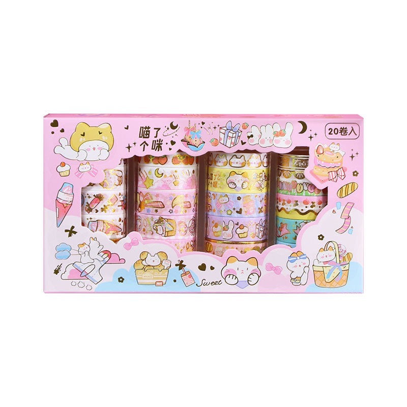 Kawaii Foiled Washitape Box
