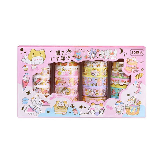 Kawaii Foiled Washitape Box