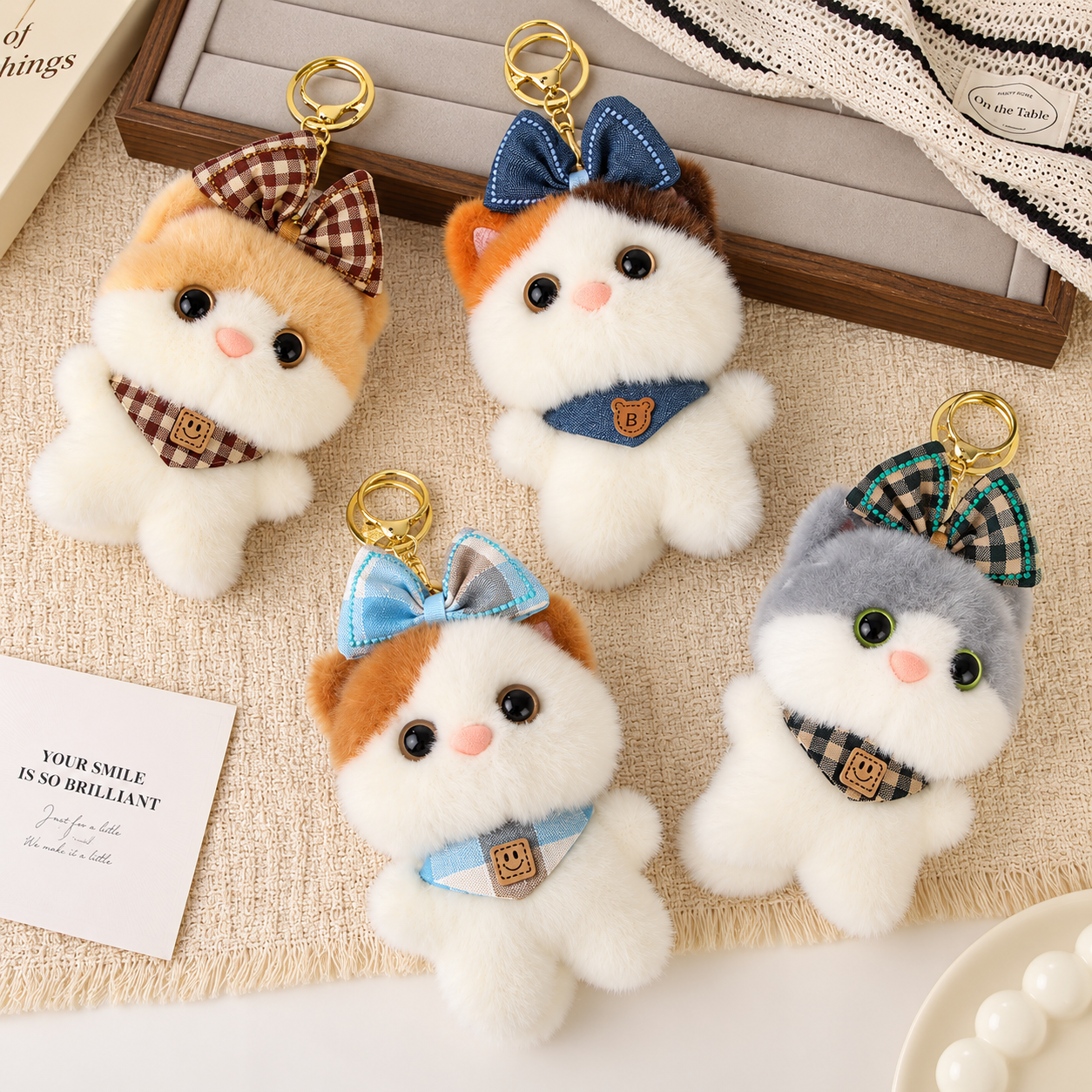 Kitty Plush Keychain