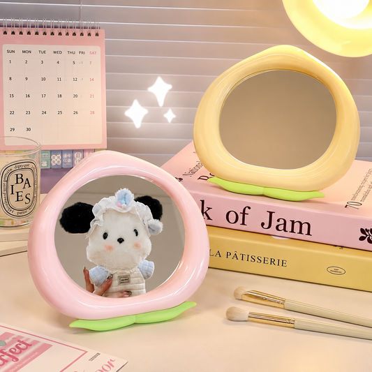 Peach Table Mirror