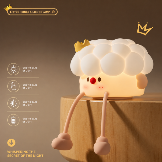 Puffy Prince Silicone Lamp
