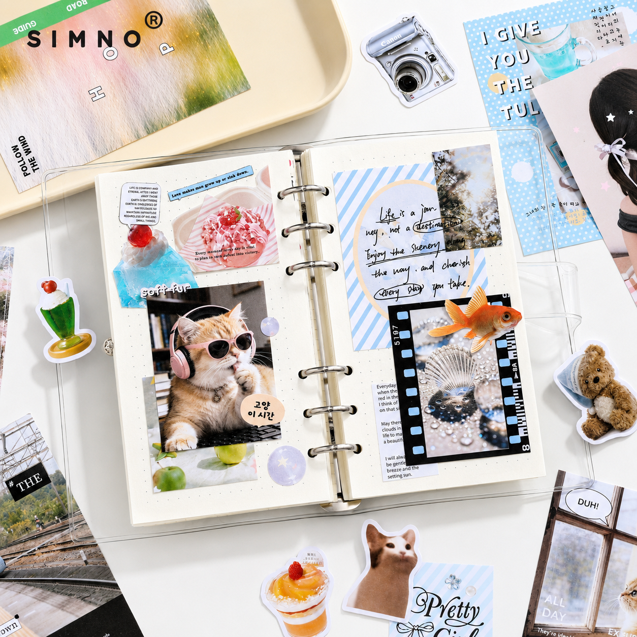 Aesthetic Journaling Sticker Pack