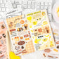 Junk Journaling Deco Stickers (4pcs Set)