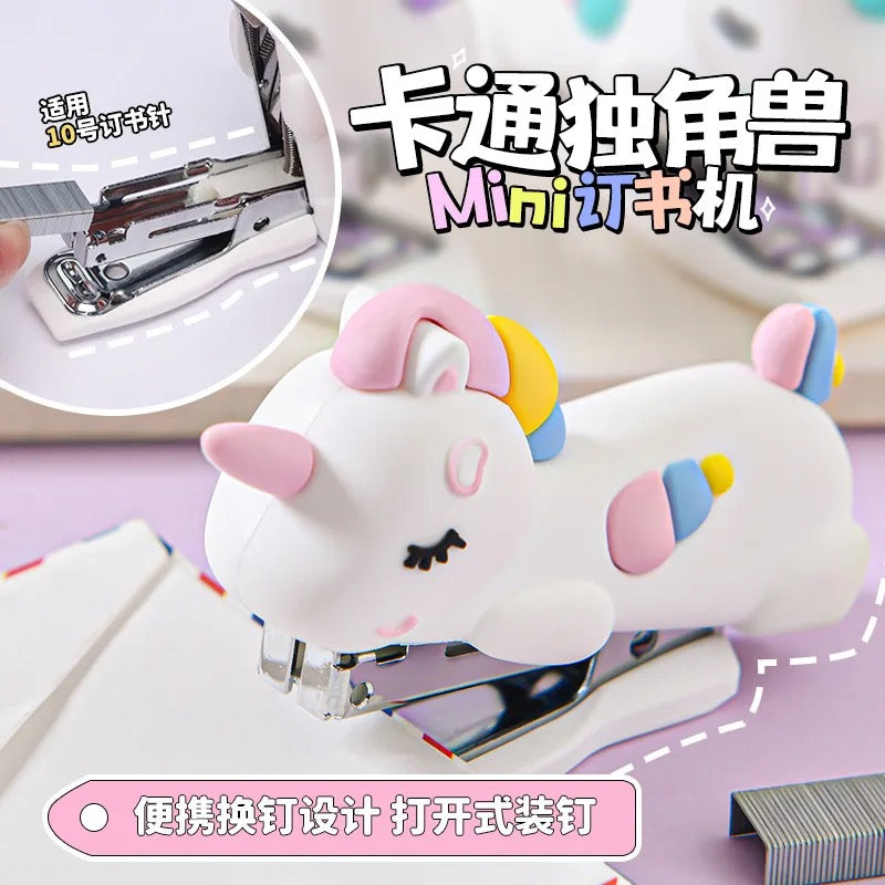 Unicorn Mini Stapler