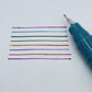Denim Pocket Gel Pen Set (8 Colors)