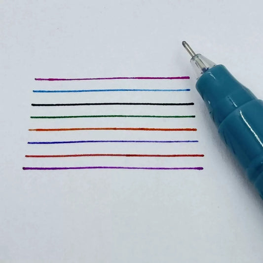 Denim Pocket Gel Pen Set (8 Colors)