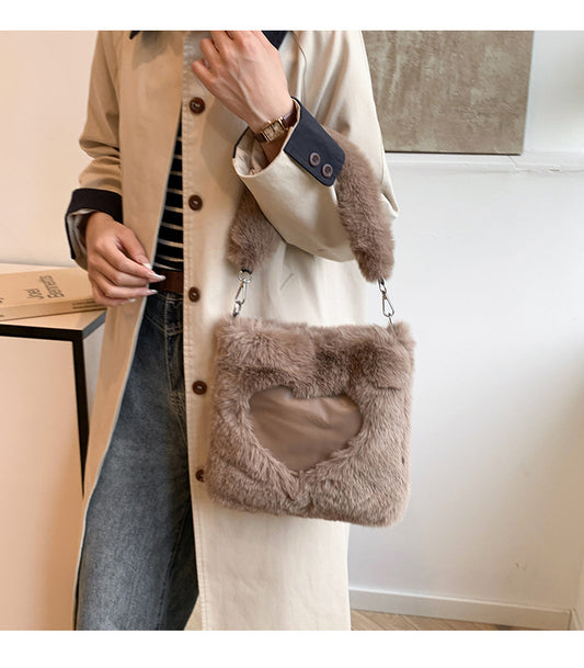Heart Theme Shoulder Bag