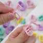 Mini Heart Claw Clips
