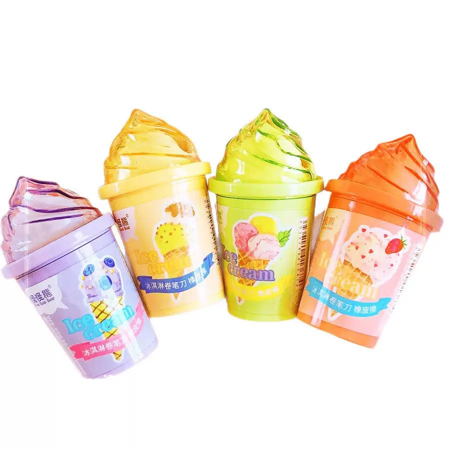 Ice Cream Eraser & Sharpener